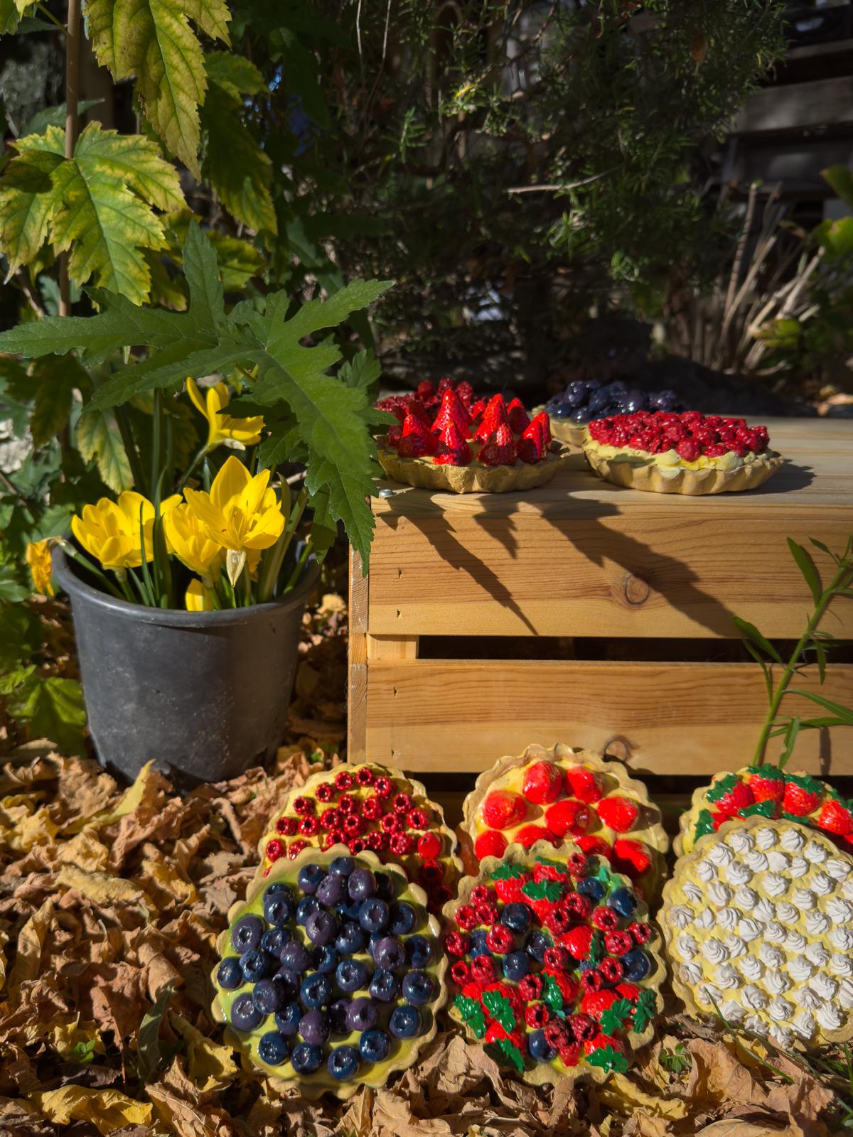 Tartelettes décoratives aux fruits rouges – Image 3