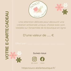 CARTE CADEAU NOUCO