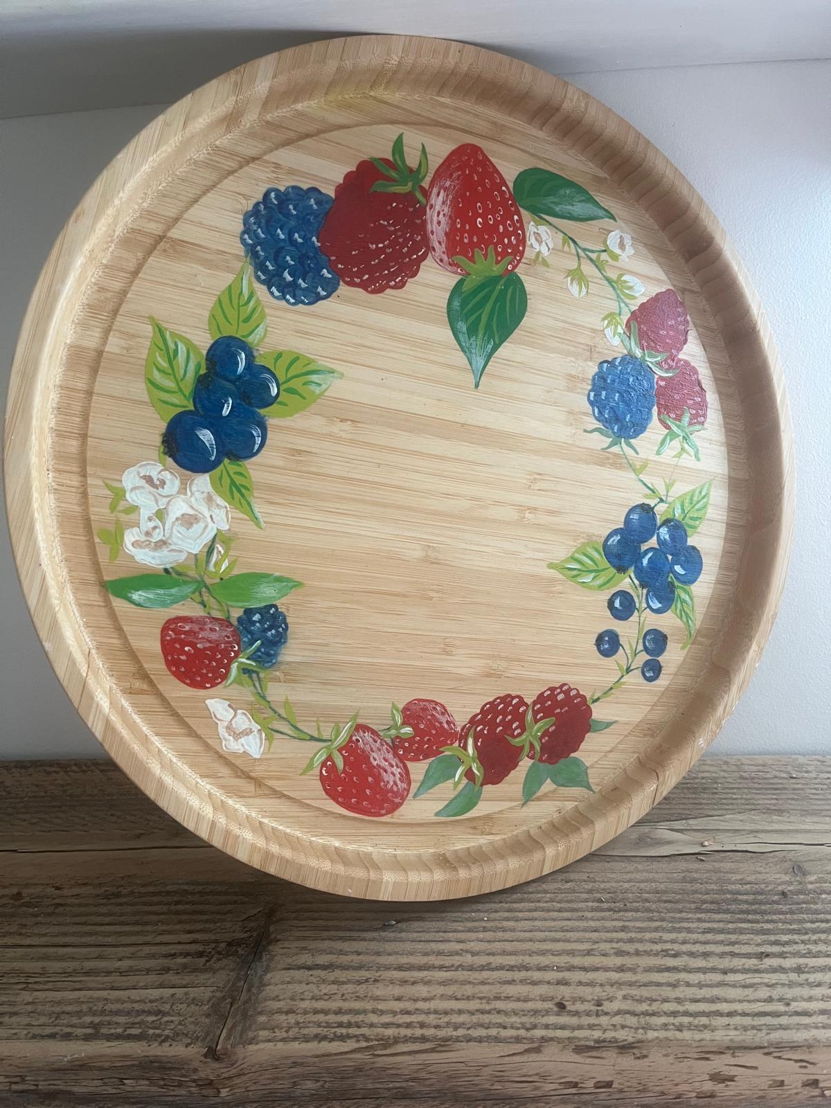 Grand plateau fruits rouges – Image 2