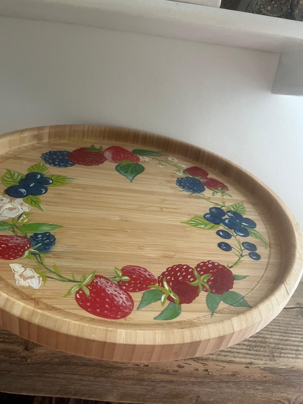Grand plateau fruits rouges – Image 4