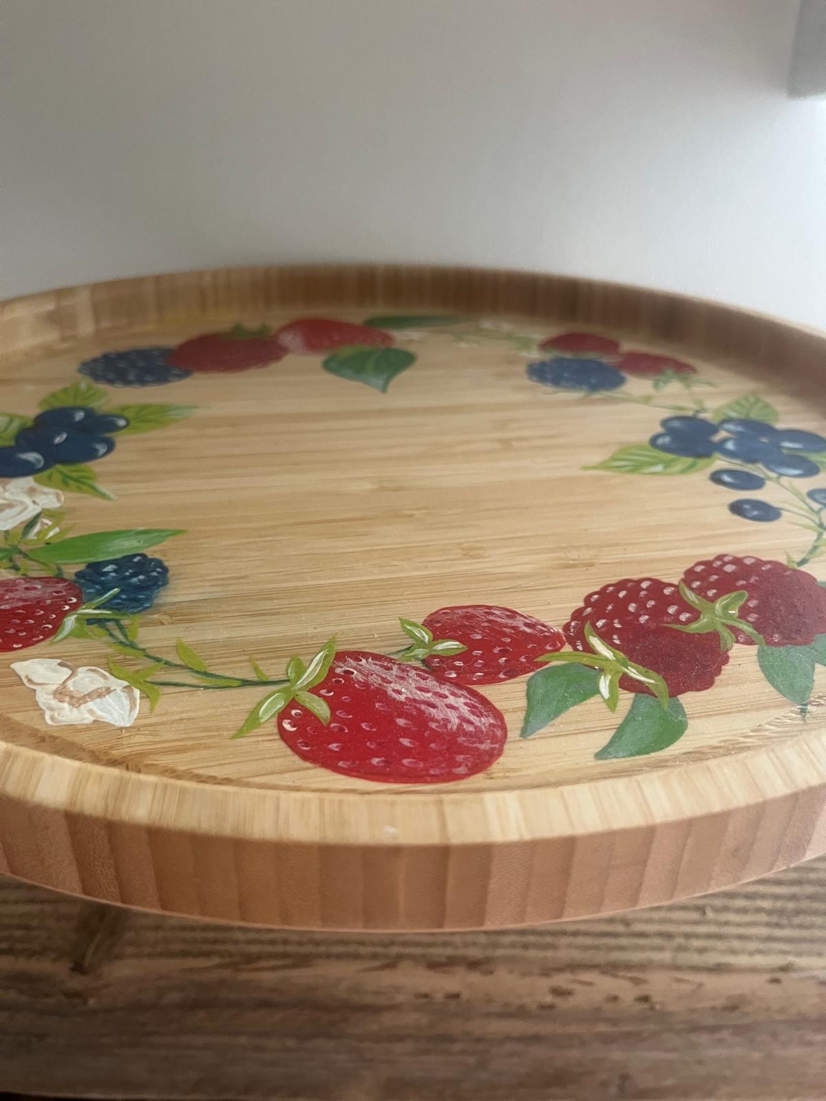 Grand plateau fruits rouges – Image 3