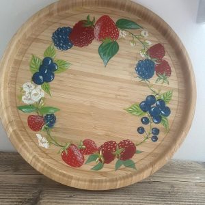 Grand plateau fruits rouges